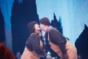 Katy Secombe and Daniel Goode as Mr and Mrs Beaver in The Lion, the Witch and the Wardrobe