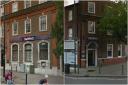 Natwest in Esher (left) and Teddington (right) are due to close (pics: Google Maps)