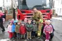 Community work: Esher firefighters