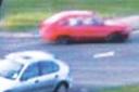 Police want to speak to the driver of the red Nexia car, at the top right of picture.