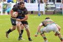 Tough afternoon: Dom Bell and his Counts team-mates are out of the RFU Junior Vase