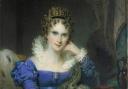 Fondly remembered: Adelaide in 1818, the year of her marriage to the Duke of Clarence. The painting was reproduced by courtesy of the Royal Collection Trust