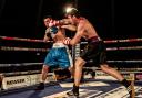 Man with a plan: James Hamilton, right, takes on Lloyd Skull this weekend in the Queensbury Boxing League               Picture: Samantha Wordie Photography