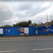 Brownfield site in Epsom.