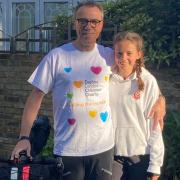 Iain Painting and daughter Amelia