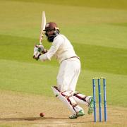 Hashim Amla batting for Surrey