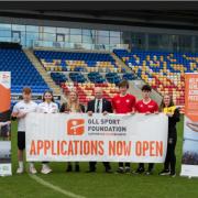 The award announcement for 2024 was made at the LNER Community Stadium by young athletes