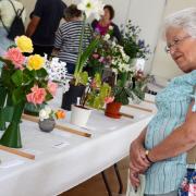 Hundreds attended the Epsom Garden Society's summer show