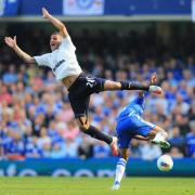 Deciding their fate: Chelsea could yet send Tottenham Hotspur's season tumbling to the turf