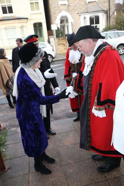 Princess Alexandra visited Kingston on February 6 2012.