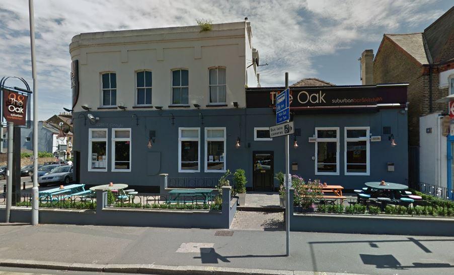 ZERO: The Oak, in Richmond Road, was given a zero star rating on December 14. The pub was refurbished just over a year ago. A traditional Sunday dinner in the dining room will set you back £9.95.