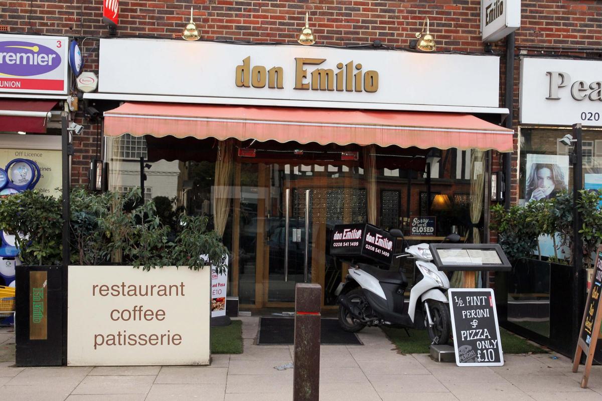 ONE: Italian restaurant don Emilio, in Vale Parade, was visited in November last year.
