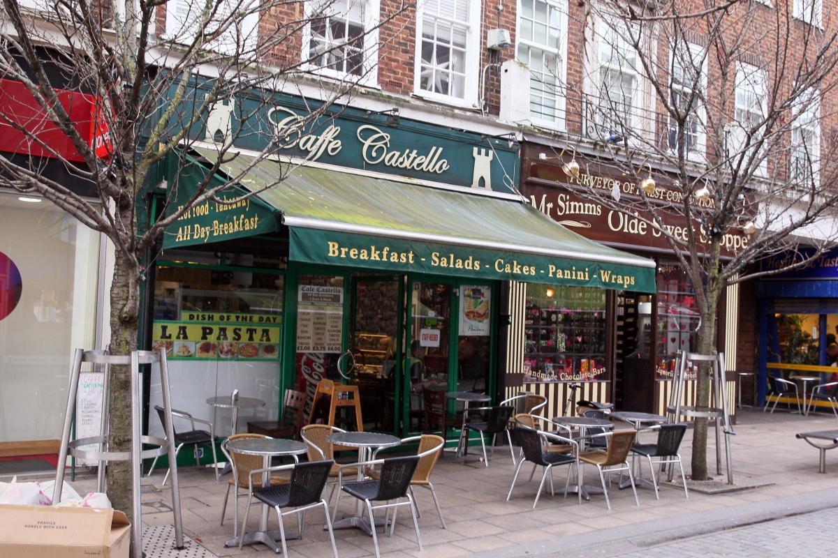 ONE: Caffe Castello, in Castle Street, was awarded one star in November 2015.