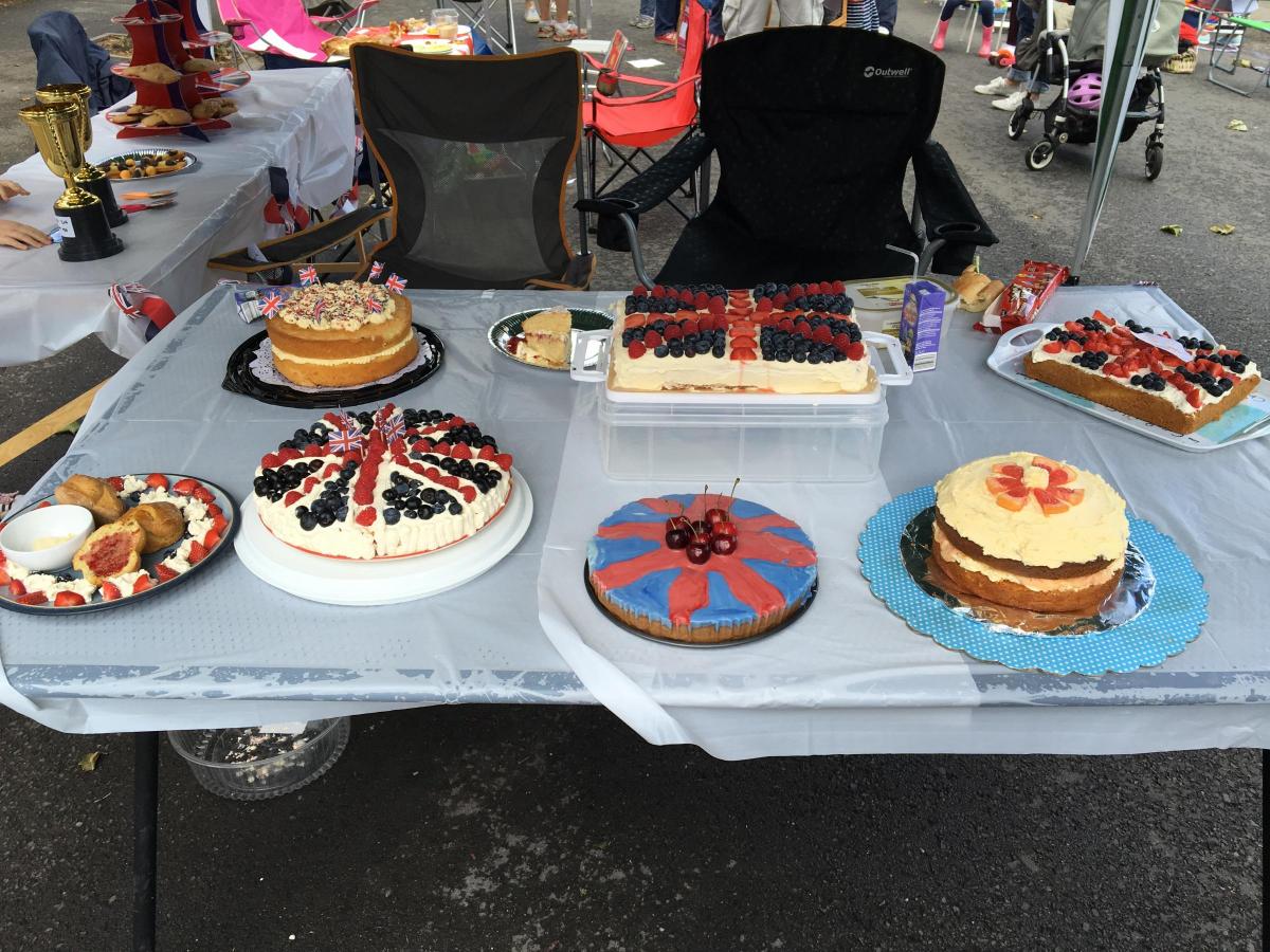 Katy Fry sent in this photo of excellent cakes in Blagdon Road, New Malden
