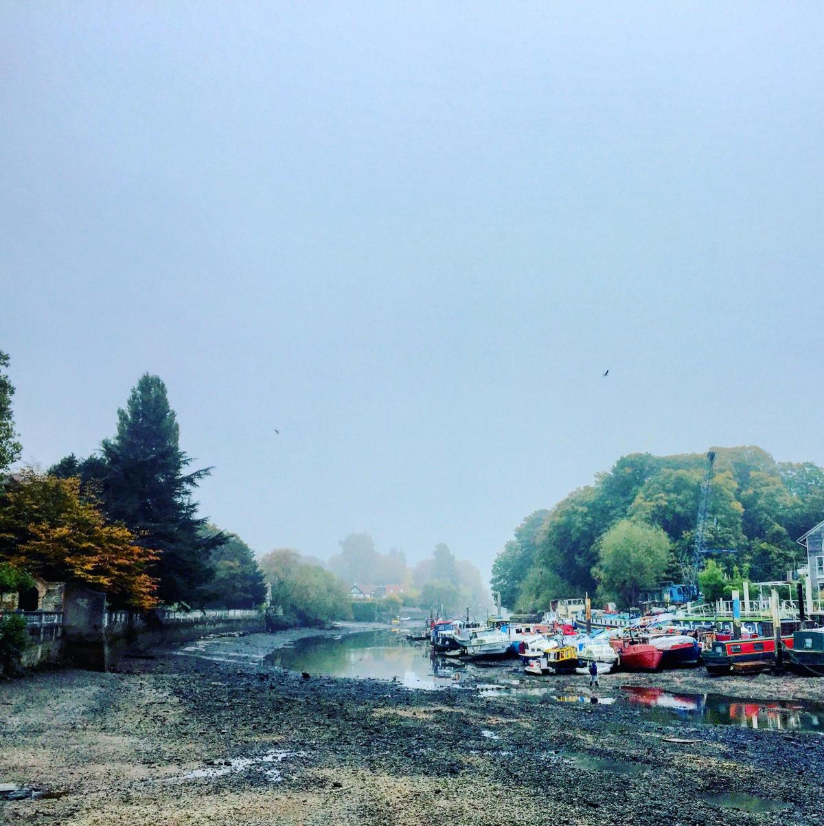 Aung Moe Khaing also snapped a photo of Twickenham riverside