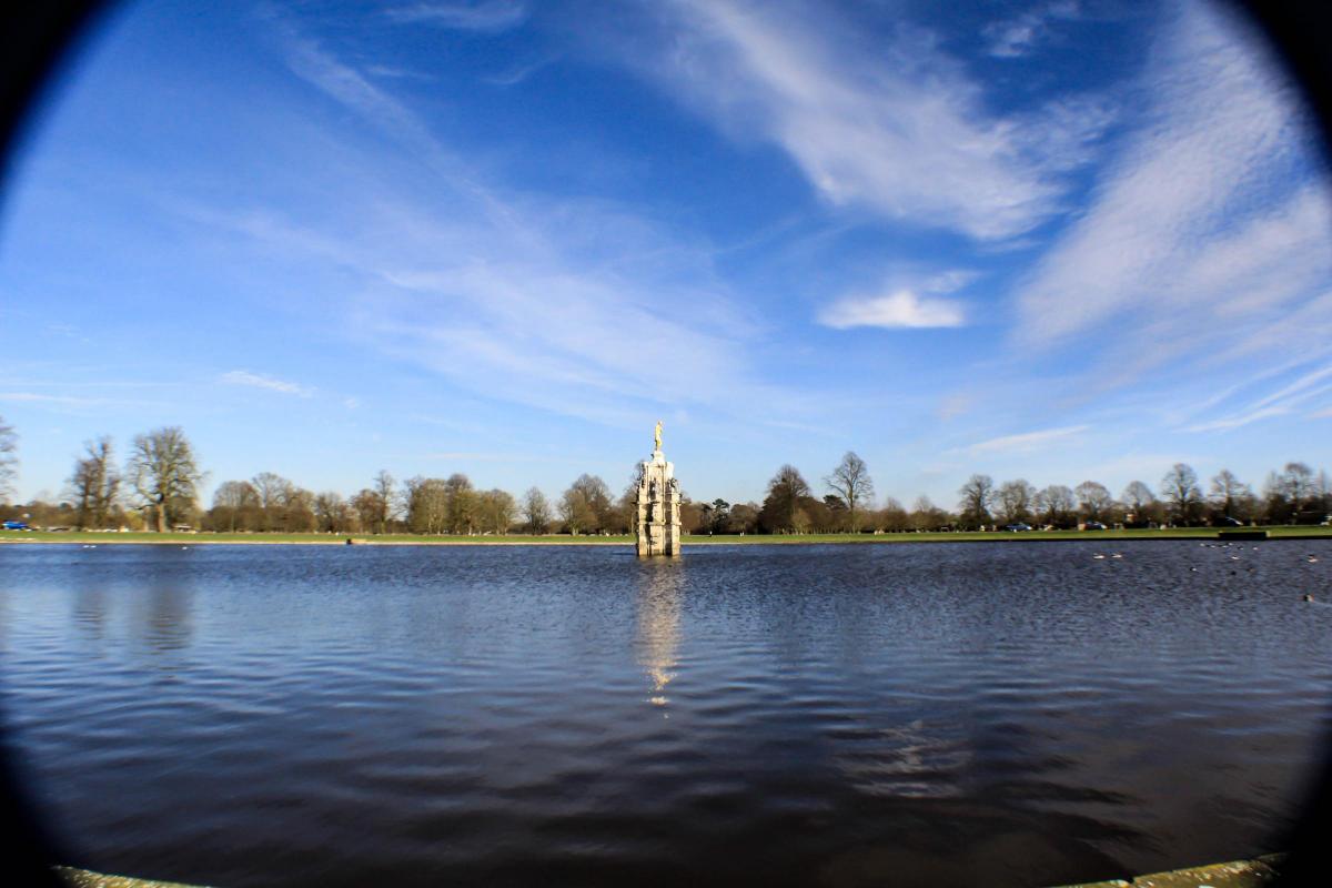 Iona Skinner sent in this photo of the Diana Fountain in Bushy Park