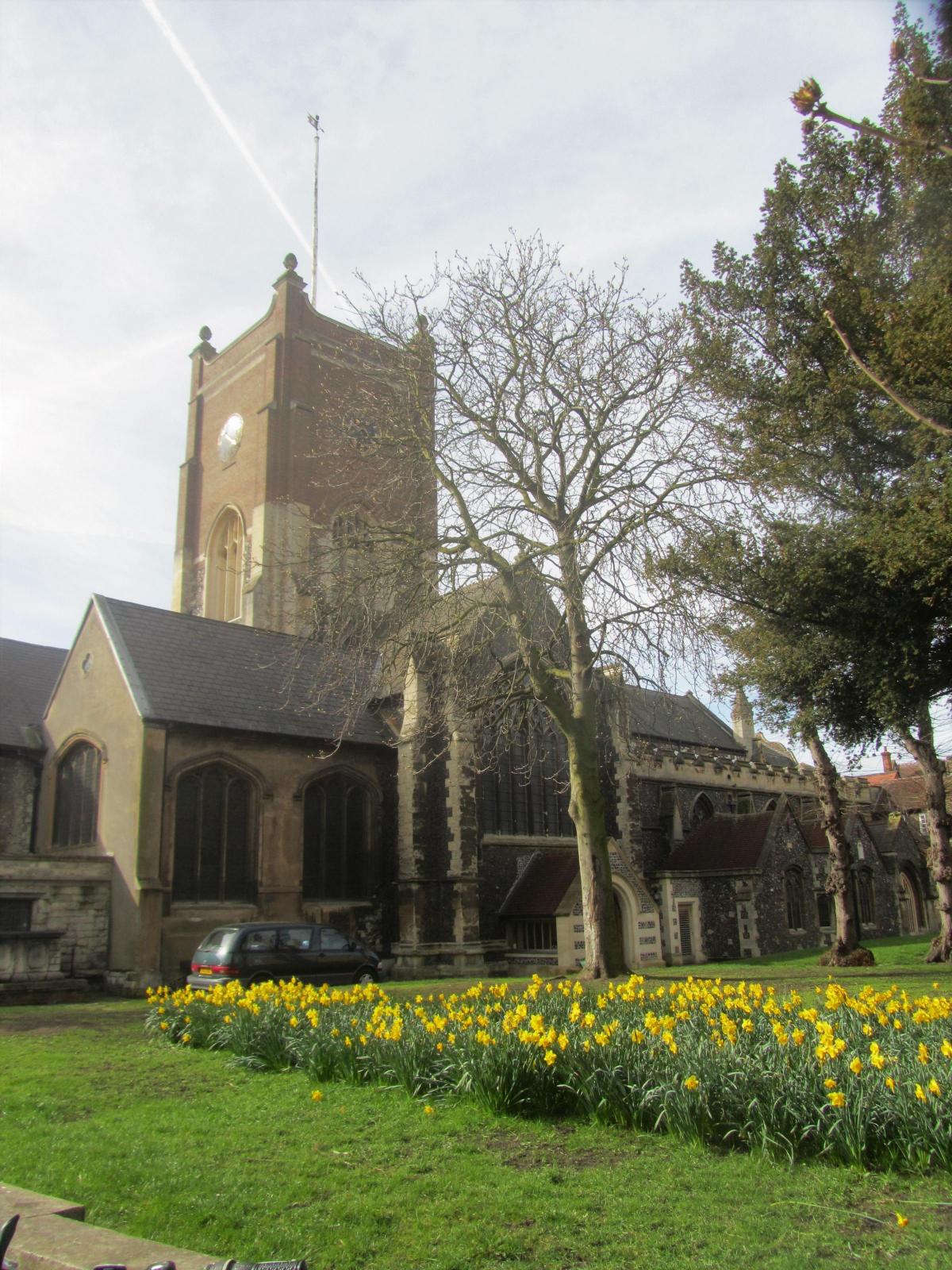 Paul Flavell took this photo of All Saints Church in Kingston in the spring sunshine last week