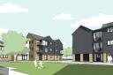 Artists Impression of new homes being built in Gilbert Close. Credit: Dartford Borough Council