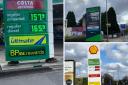 We visited six forecourts in Watford to see how much fuel was