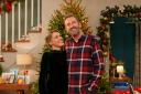 Lee Mack writes and stars in Not Going Out alongside Sally Bretton