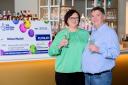 Richard and Debbie Nuttall, both 54, from Colne, Lancashire, won more than £60 million (Anthony Devlin/PA)