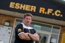 Tough test: Esher director of rugby Mike Schmid knows his men will face a tough challenge at Richmond today