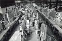 The Hawker factory floor. Pic: Hiles family archive