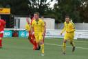 Daryl Cooper-Smith his goal for Sutton Common Rovers against Banstead Athletic