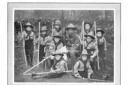 This pic from 1910 shows the boys from St Martin's Home for Crippled Boys with their scout master the Rev J Taylor