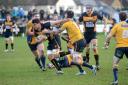 Leading the charge: Peter Synott’s introduction from the bench gave Esher a lift on Saturday 	Deadlinepix SP82768