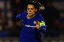 Claire Rafferty enjoyed a special night as Chelsea captain to mark 10 years with the Blues who beat Tottenham Hotspur 4-1 at Kingsmeadow on Wednesday