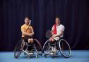 Alfie Hewett, left, and Gordon Reid are aiming to win Paralympic gold together later this year (Vodafone handout/PA)
