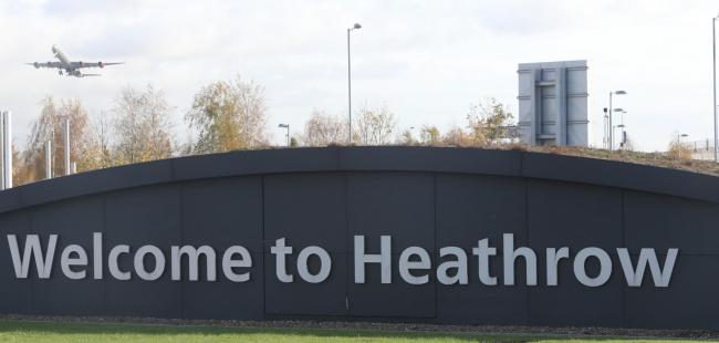 Heathrow saw flights canceled in December. (PA)