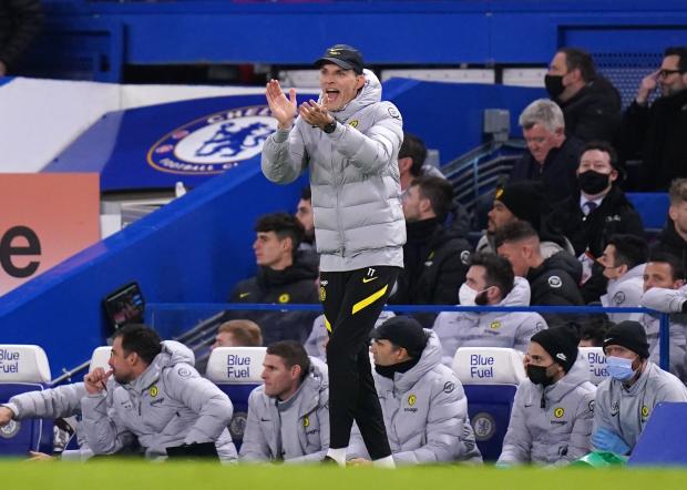 Surrey Comet: Chelsea manager Thomas Tuchel during the match against Brighton