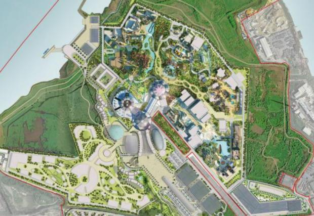 Surrey Comet: £3.5 billion theme park plans withdrawn. Credit: London Resort
