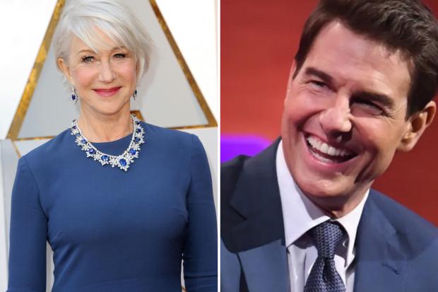 Surrey Comet: Dame Helen Mirren and Tom Cruise to take part. (PA)