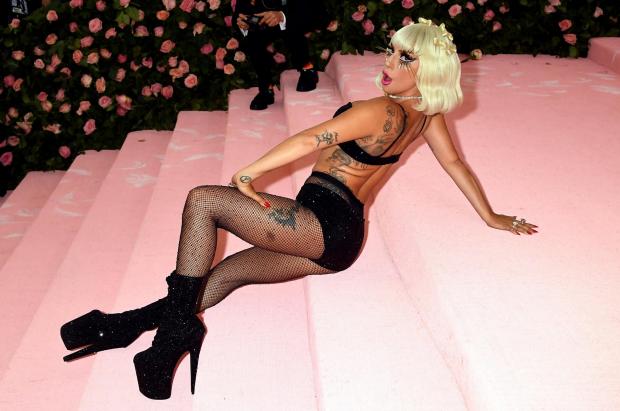 Surrey Comet: Lady Gaga at the Met Gala in 2019. (PA)