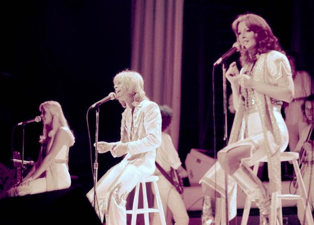 Surrey Comet: ABBA performing in 1977 (PA)