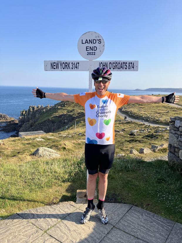 Surrey Comet: Iain at Land's End