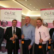 Winning Team of 2010 - Premier Oil Gordon O'Malley, Brendan Hemming, Malcolm Ward, Dennis Culligan, presented by CHASE Chairman Ken Hanna