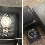 High-value Breitling Chronospace and Tag Heuer Aquaracer watches with sentimental value have been stolen in a burglary in Ewell (photo: Surrey Police)