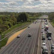 Multi-vehicle crash causes traffic chaos on M23