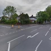 The crash happened at the junction between Hurst Road and New Road. Photo: Google Maps