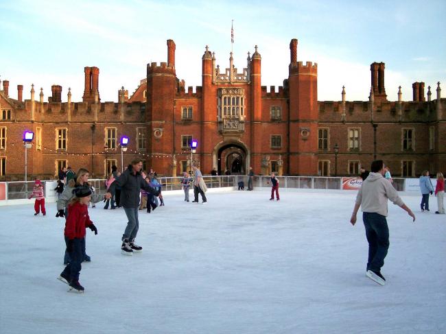 Hampton Court Palace's ice rink will prove popular this Christmas